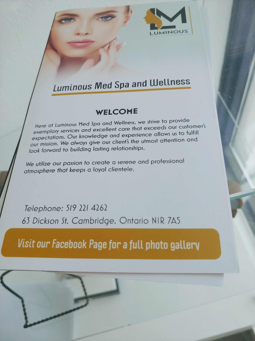 Luminous Med Spa and Wellness | 63 Dickson St, Cambridge, ON N1R 7A5, Canada | Phone: (519) 221-4262