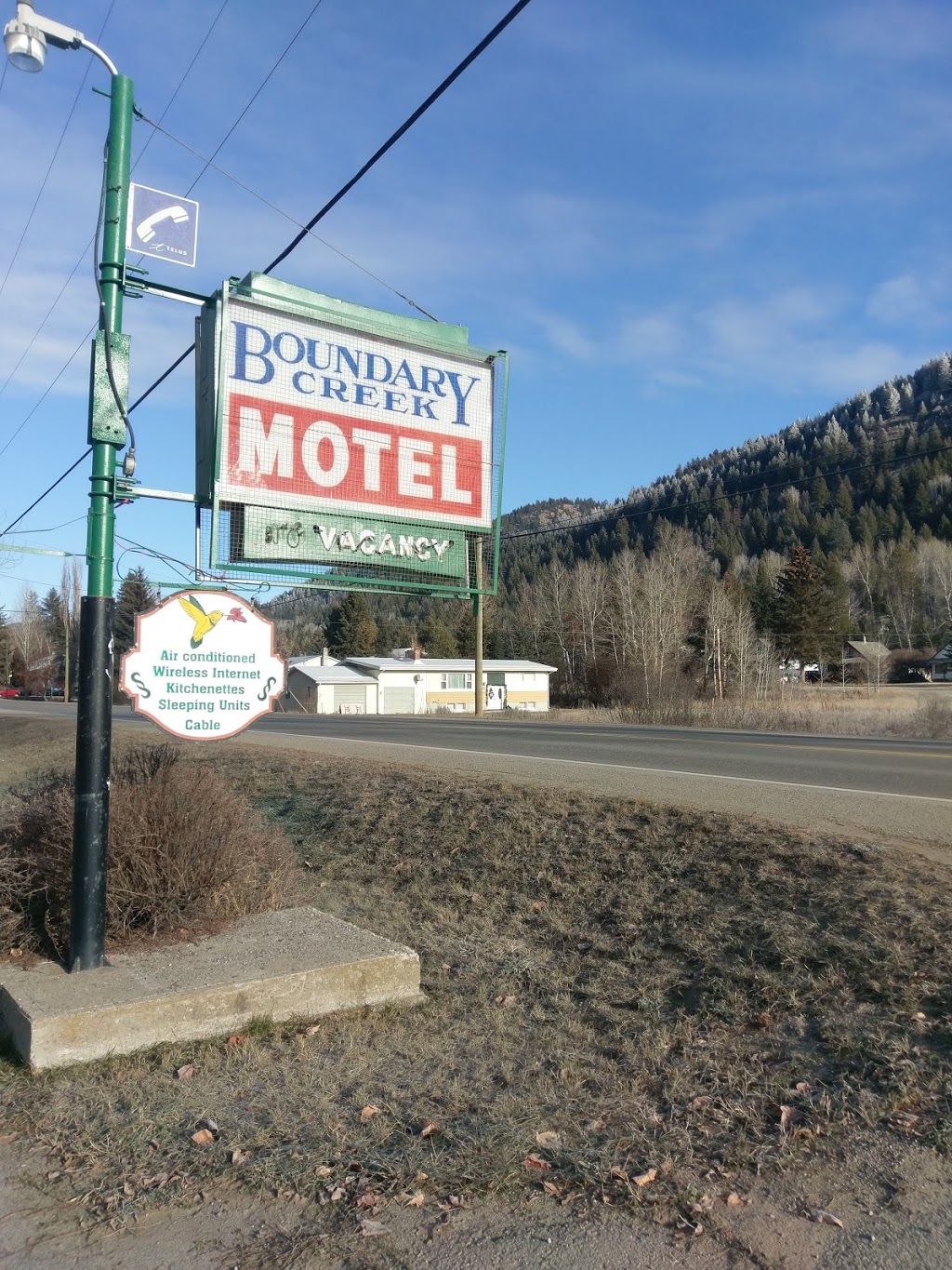 Boundary Creek Motel | 455 BC-3, Greenwood, BC V0H 1J0, Canada | Phone: (250) 445-6641