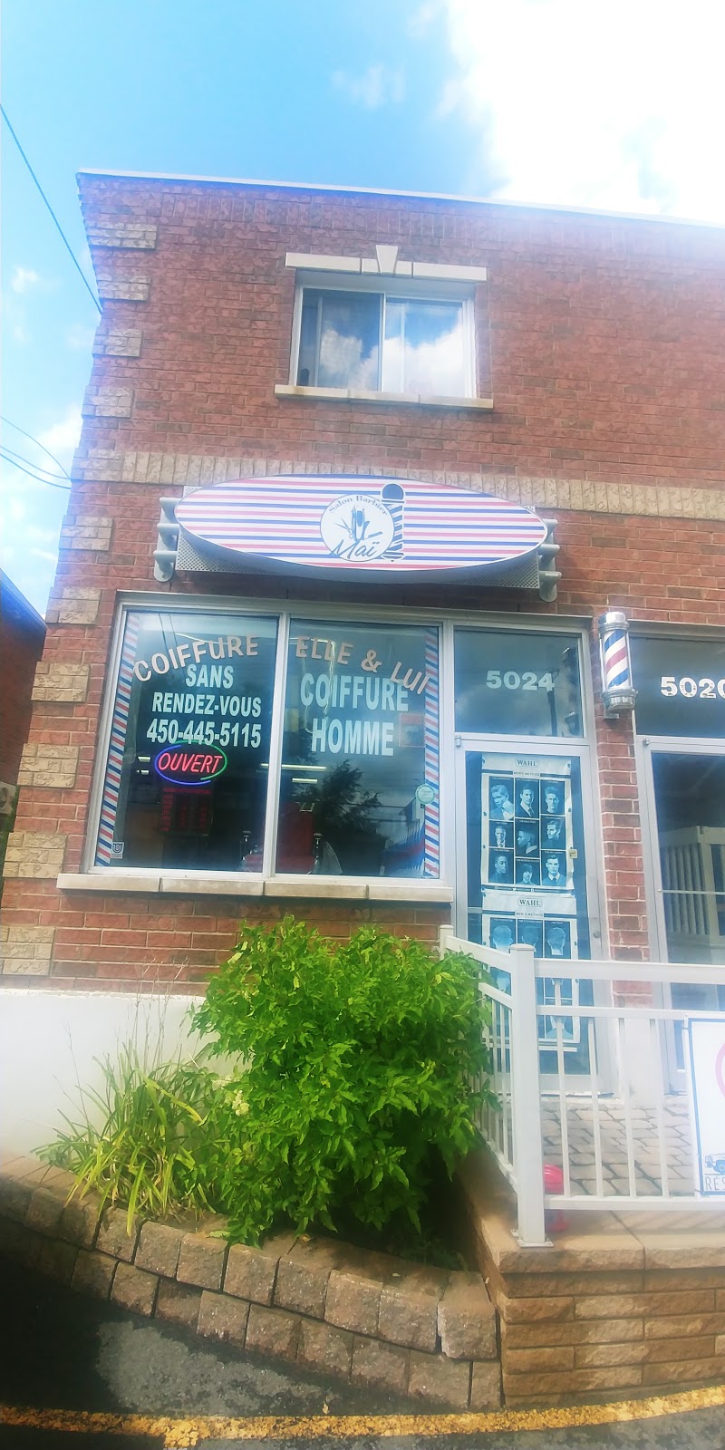 Salon Barbier Maï | 5024 Montée Saint-Hubert, Saint-Hubert, QC J3Y 1V5, Canada | Phone: (450) 445-5115