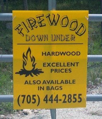 Firewood Down Under | County Rd 91, Duntroon, ON L0M 1H0, Canada | Phone: (705) 444-2855