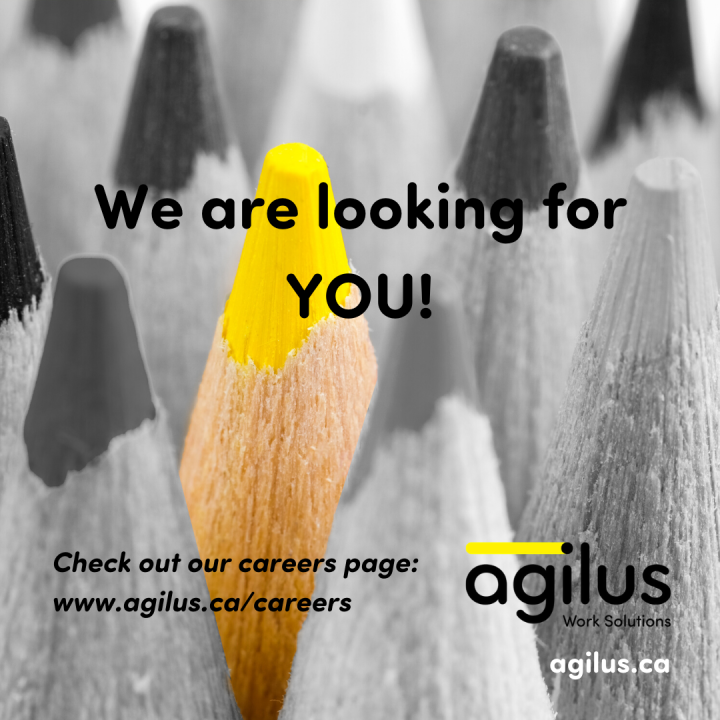 Agilus Work Solutions and Recruitment Firm | 123 Commerce Valley Dr E Suite 302, Thornhill, ON L3T 7W8, Canada | Phone: (905) 882-5800