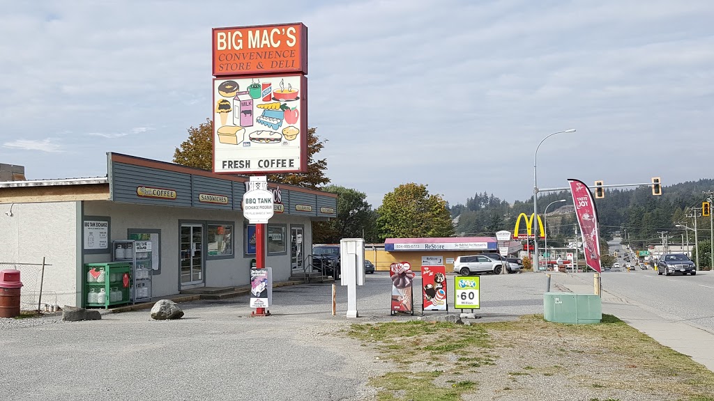 Big Macs Convenience Store & Deli | 5583 Sunshine Coast Hwy, Sechelt, BC V0N 3A0, Canada | Phone: (604) 885-9414