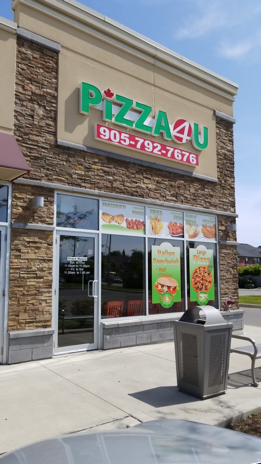 Pizza 4 U | 130 Father Tobin Rd, Brampton, ON L6R 0J2, Canada | Phone: (905) 792-7676