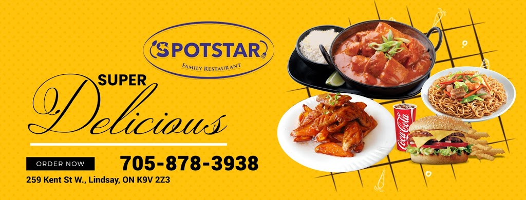 Spotstar Family Restaurant | 259 Kent St W, Lindsay, ON K9V 2Z3, Canada | Phone: (705) 878-3938