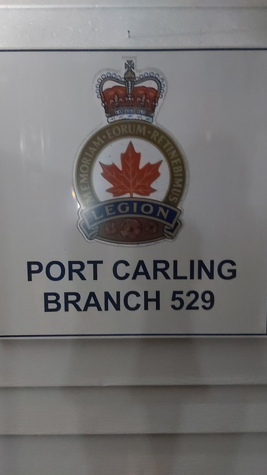 Royal Canadian Legion Branch 529 | 4 Bailey St, Port Carling, ON P0B 1J0, Canada | Phone: (705) 765-5302