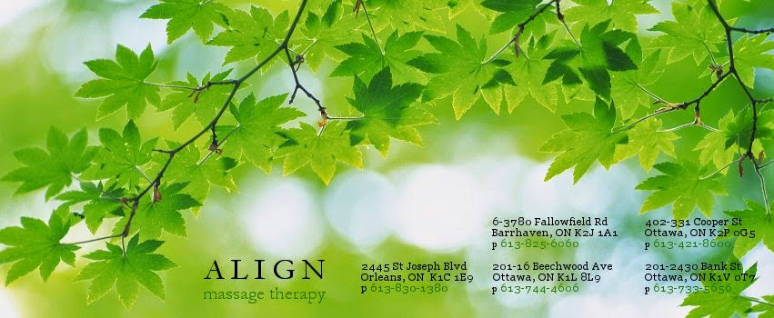 Align Massage Therapy | 3780 Fallowfield Rd #6, Nepean, ON K2J 1A1, Canada | Phone: (613) 830-1380