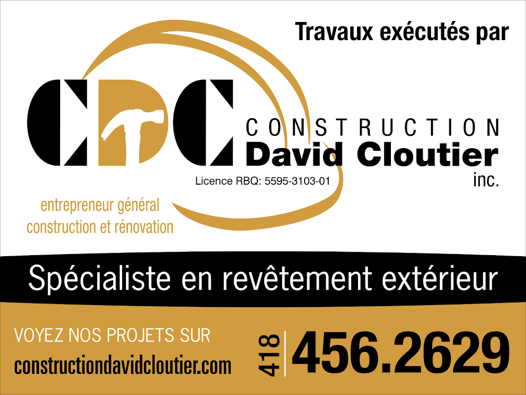 Construction David Cloutier Inc | 396 Rue Racine, Québec, QC G2B 1G1, Canada | Phone: (418) 456-2629