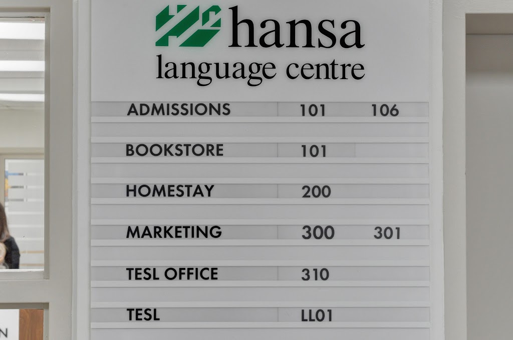 Hansa Language Centre - Yonge Campus | 2160 Yonge St, Toronto, ON M4S 2A8, Canada | Phone: (416) 485-1410