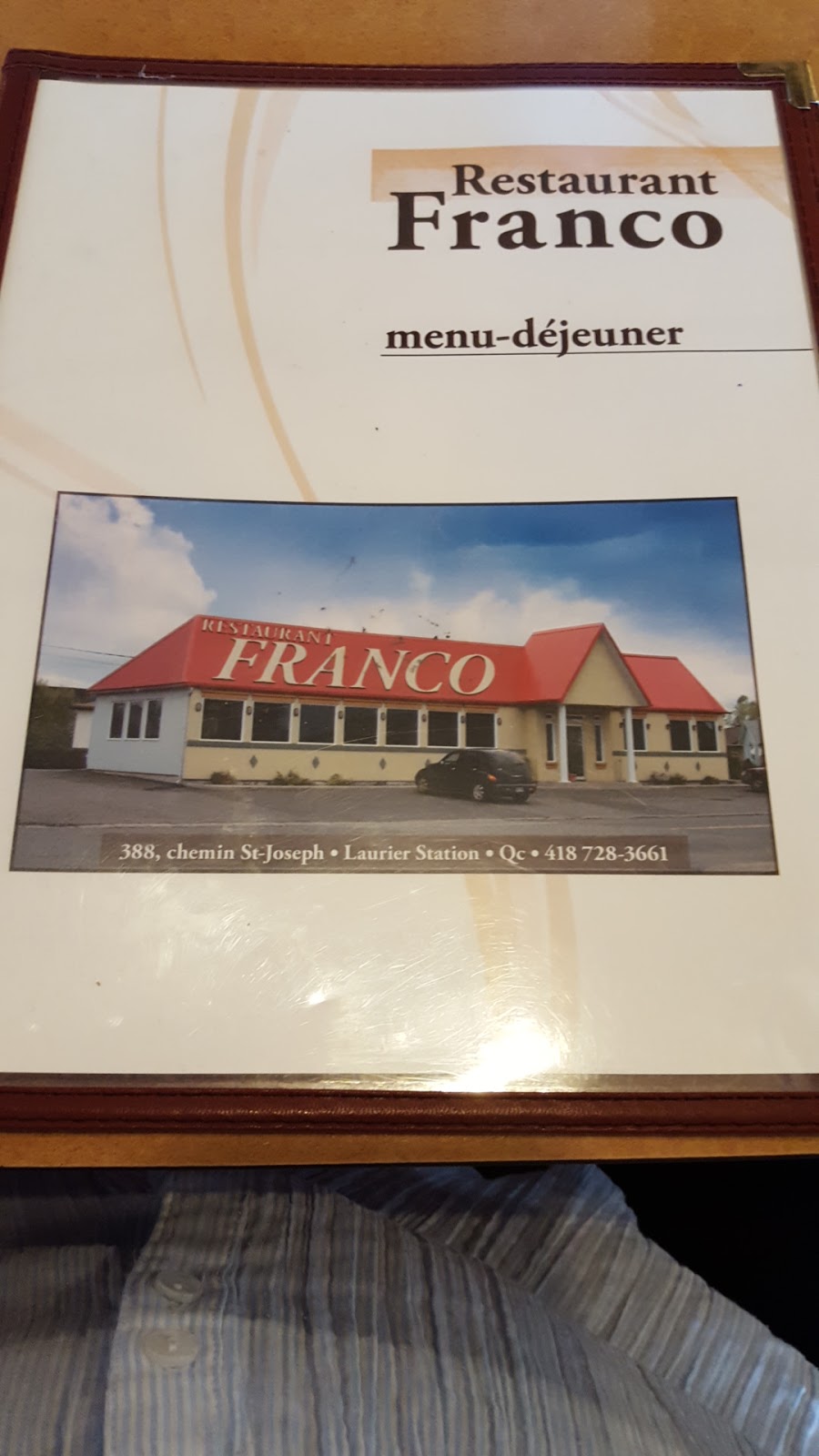 Restaurant Franco 2006 | 388 Boul Saint Joseph, Laurier-Station, QC G0S 1N0, Canada | Phone: (418) 728-3661