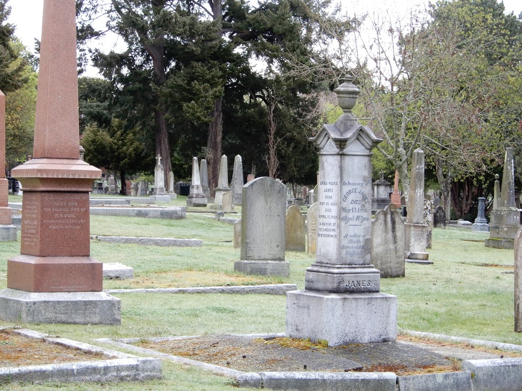 Ross Bay Cemetery | 1495 Fairfield Rd, Victoria, BC V8S, Canada | Phone: (250) 361-0600