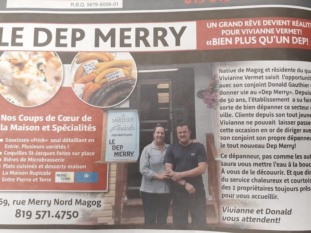 Dep Merry | 369 Rue Merry N, Magog, QC J1X 2G4, Canada | Phone: (819) 571-4750