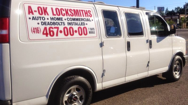 A-OK Locksmiths | 410 Eastern Ave, Toronto, ON M4M 1C1, Canada | Phone: (416) 467-0000