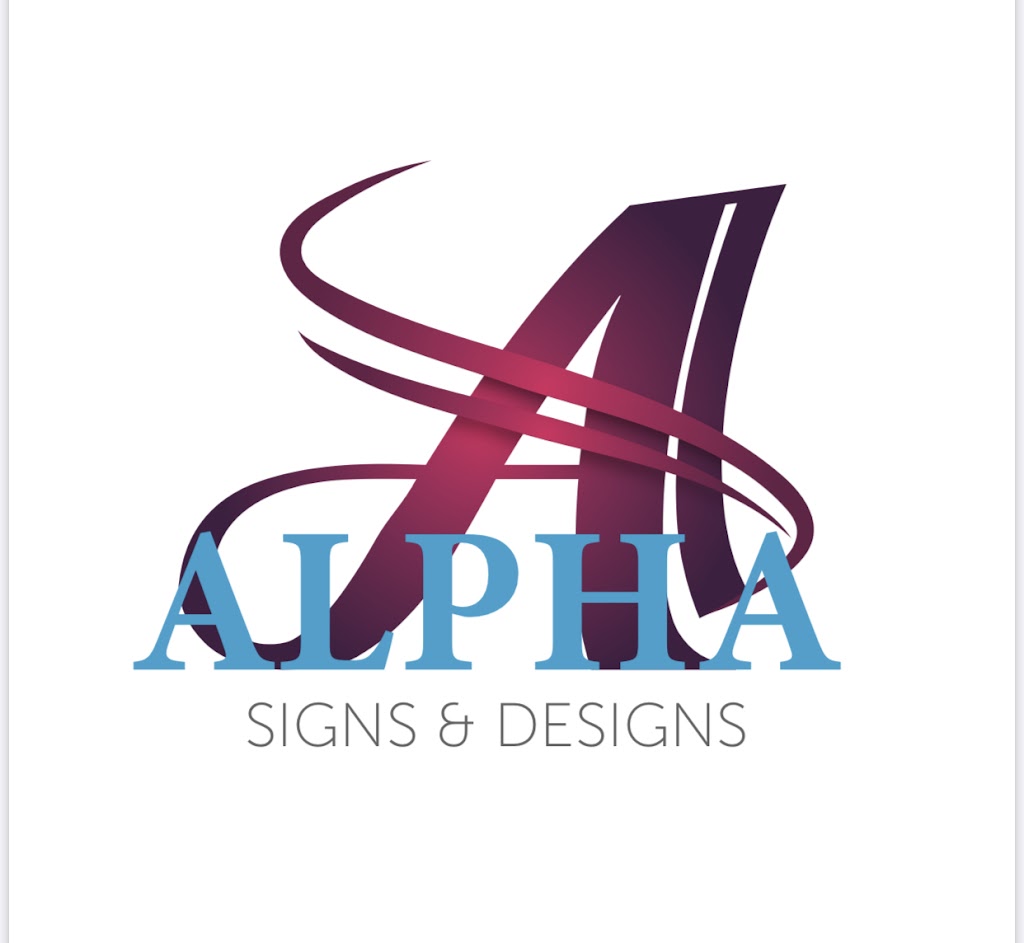 Alpha Signs & Designs | 120 Camelot Ave, Leduc, AB T9E 4L1, Canada | Phone: (780) 940-8355