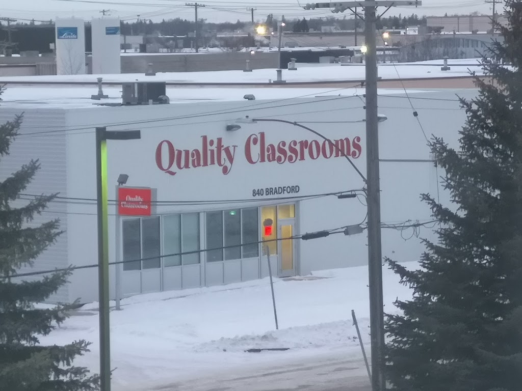 Quality Classrooms | 840 Bradford St, Winnipeg, MB R3H 0N5, Canada | Phone: (888) 517-8282