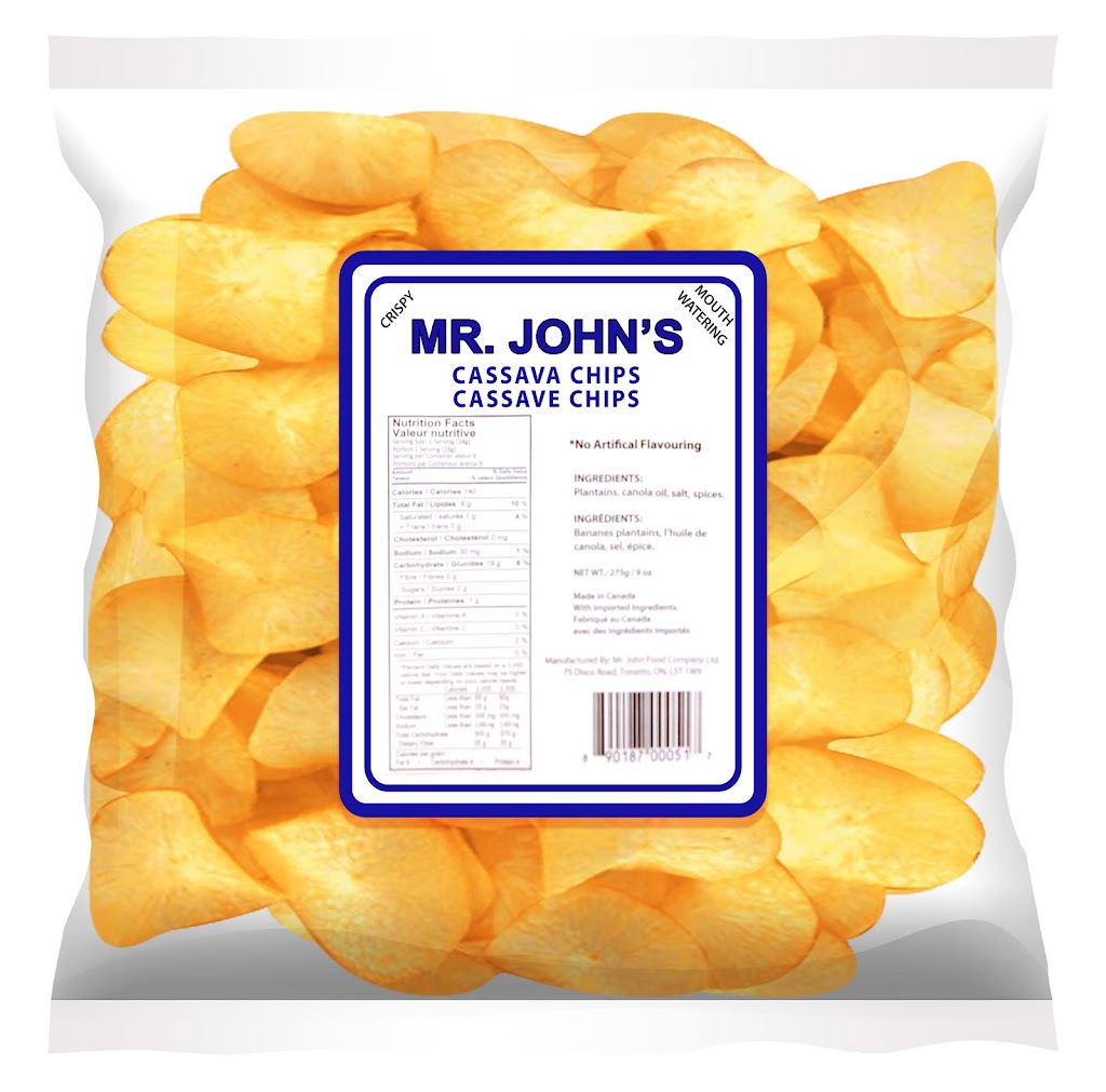 MR. JOHNS Food Company Ltd | 75 Disco Rd, Etobicoke, ON M9W 1M3, Canada | Phone: (416) 679-8700