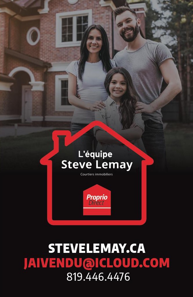 Courtier immobilier - Steve Lemay - Proprio Direct - Sherbrooke | 1850 Rue Ernest-Therriault, Sherbrooke, QC J1E 4K5, Canada | Phone: (819) 446-4476