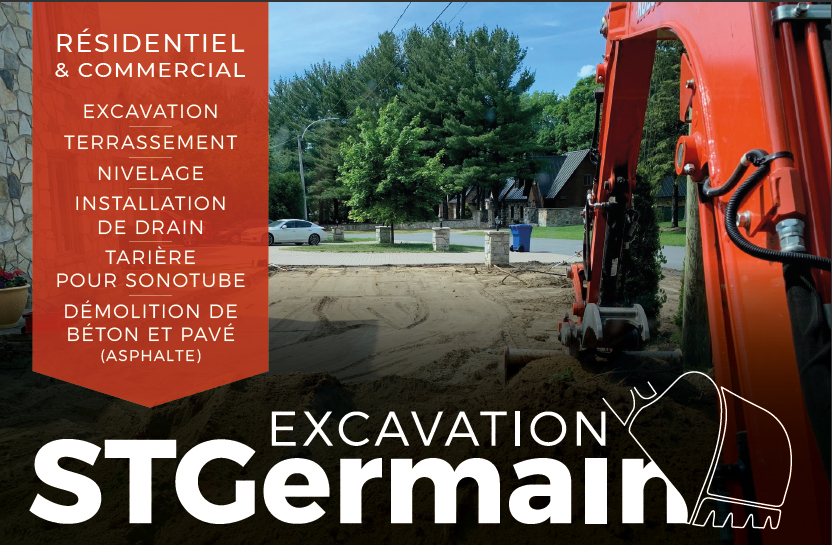 Excavation St-Germain | 417 Rue des Corbeaux, Otterburn Park, QC J3H 5Z9, Canada | Phone: (514) 717-3744