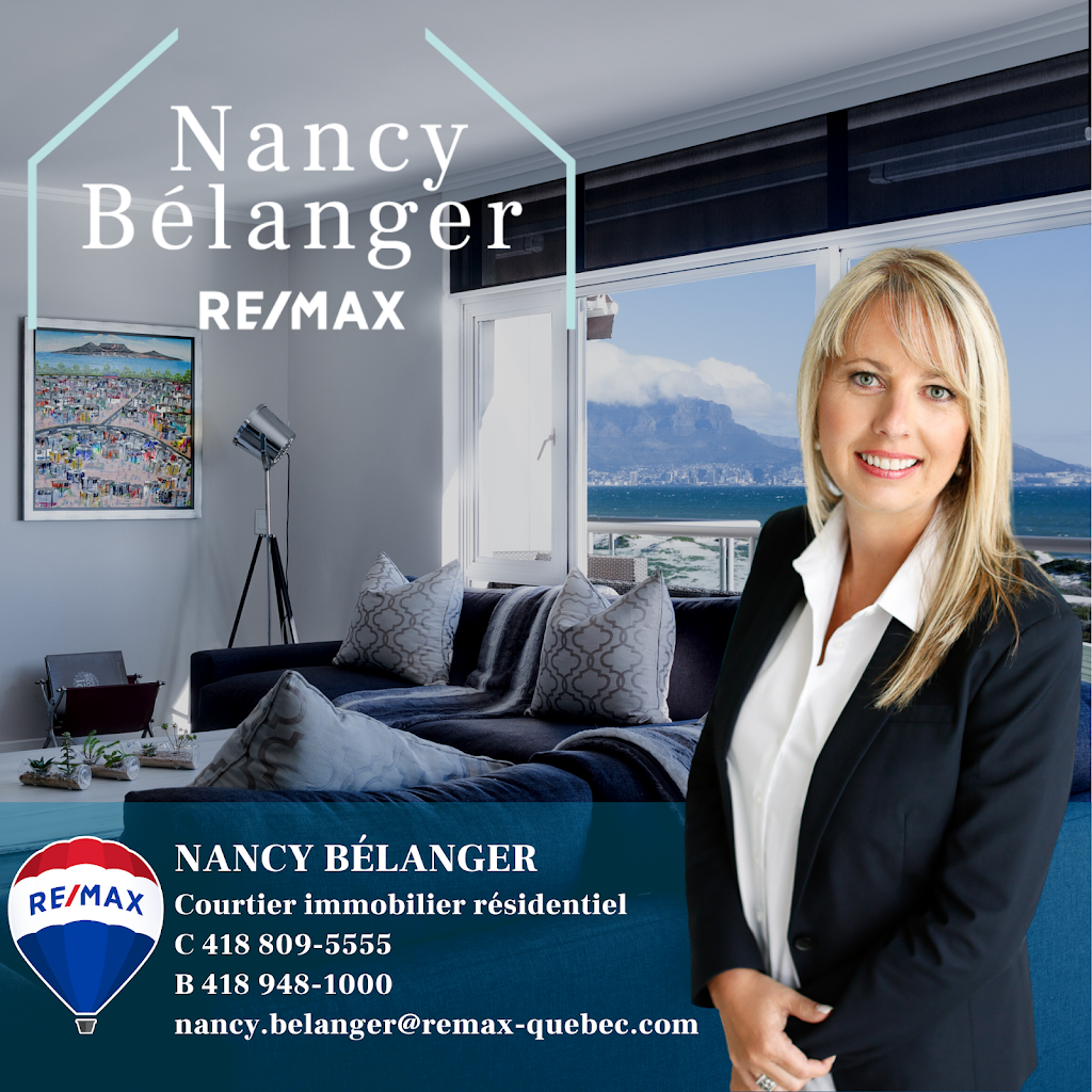 RE/MAX Real Estate : NANCY BÉLANGER | 1030 Bd du Lac Suite 1, Lac-Beauport, QC G3B 0X2, Canada | Phone: (418) 948-1000