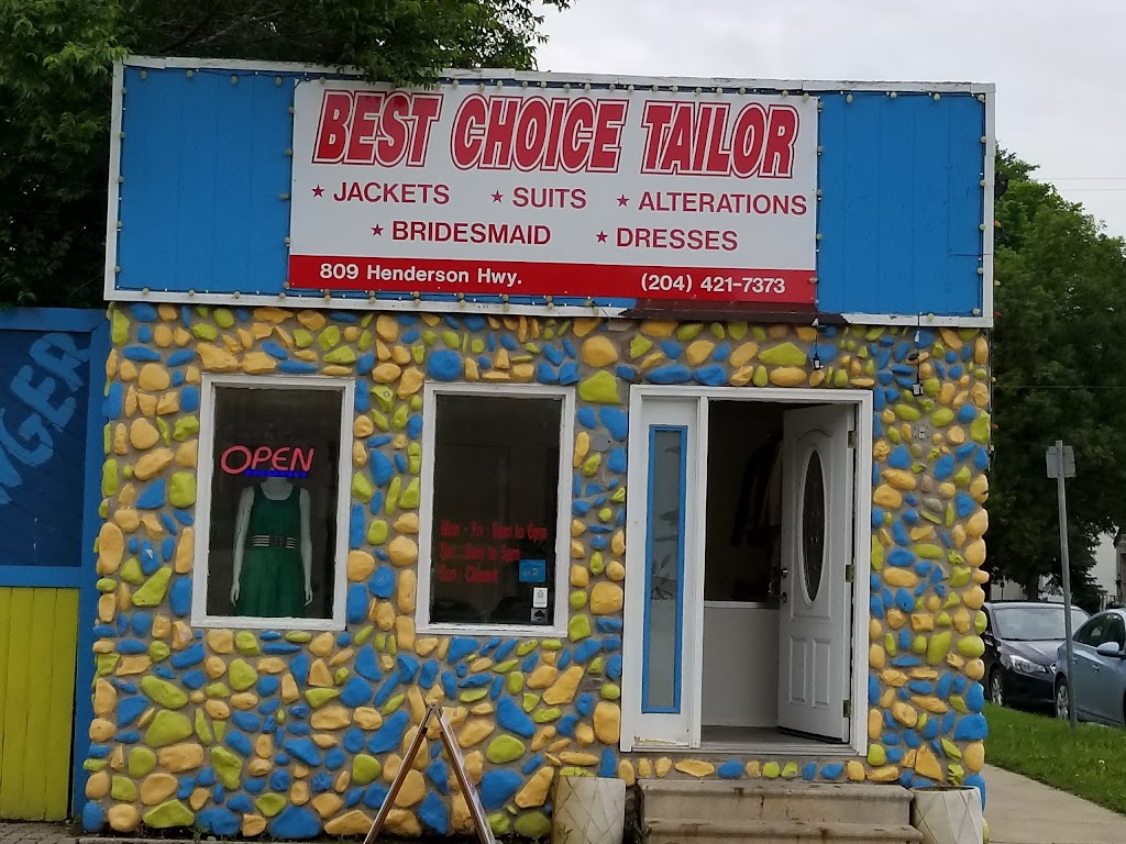 Best Choice Tailor | 809 Henderson Hwy, Winnipeg, MB R2K 2L2, Canada | Phone: (204) 421-7373