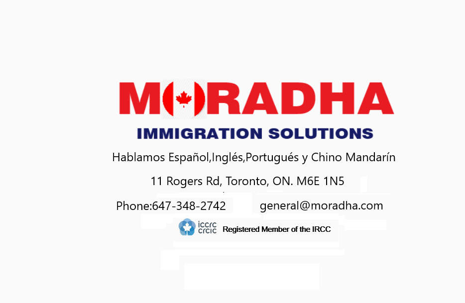 Moradha Immigration Solutions | 11 Rogers Rd, York, ON M6E 1N5, Canada | Phone: (647) 348-2742