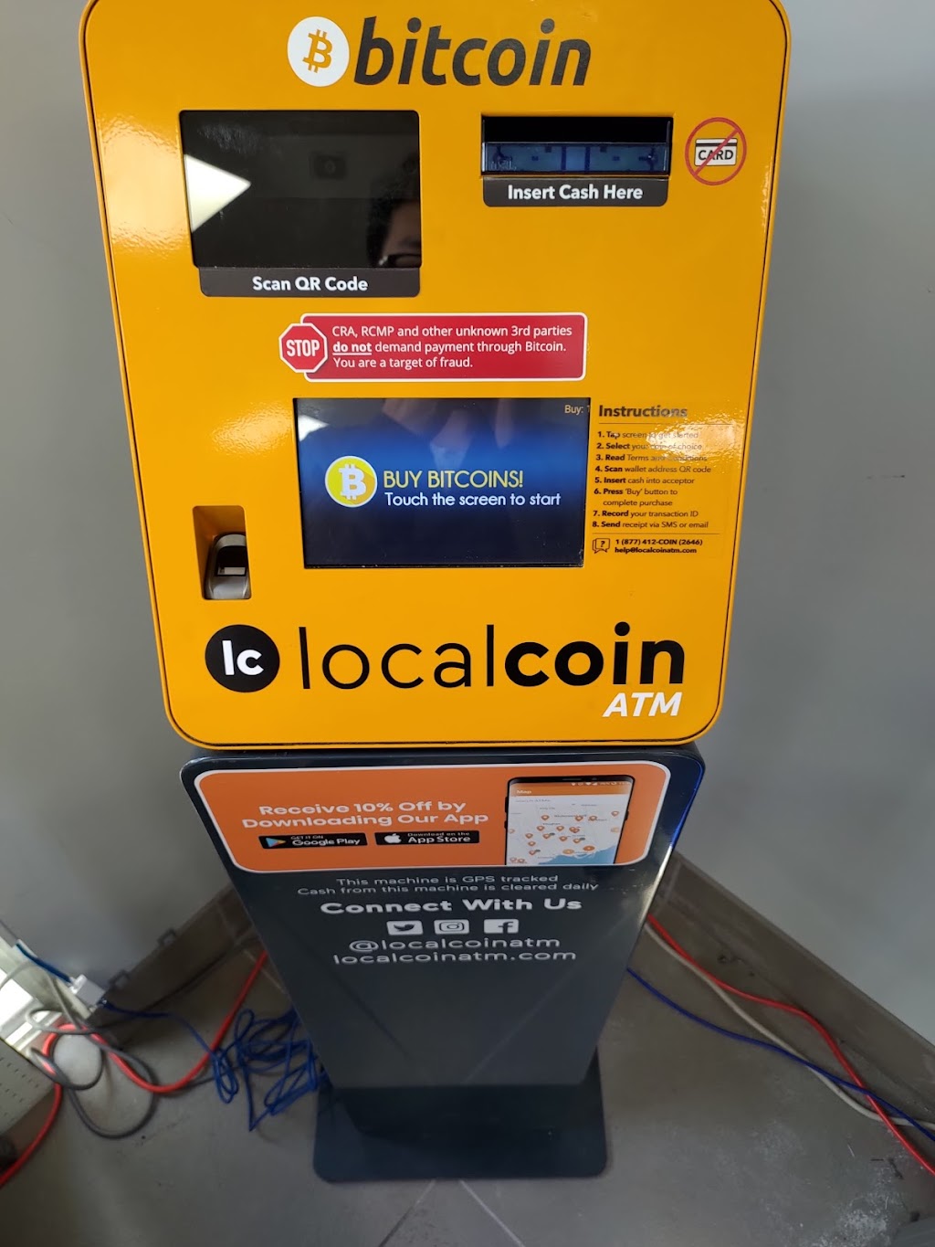 Localcoin Bitcoin ATM - Mobil | 6199 Steeles Ave W, North York, ON M9L 2V1, Canada | Phone: (877) 412-2646