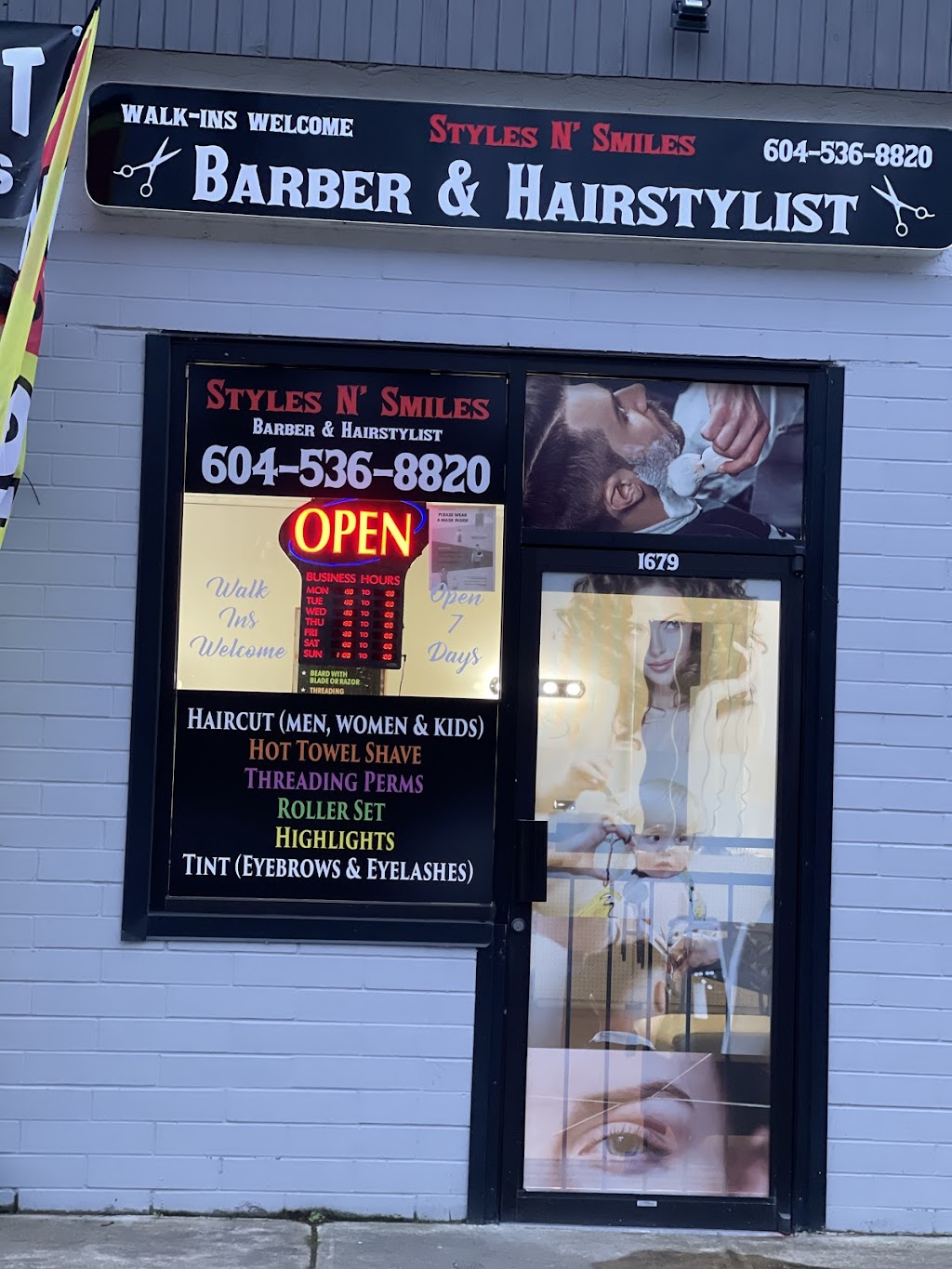 Styles N Smiles Barber & Hairstylist | 1679 128th St, Surrey, BC V4A 3V2, Canada | Phone: (604) 536-8820