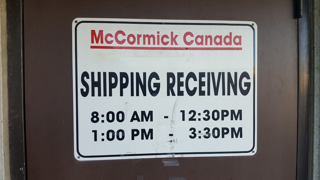 McCormick Canada | 2155 Drew Rd, Mississauga, ON L5S 1S7, Canada | Phone: (905) 405-5050