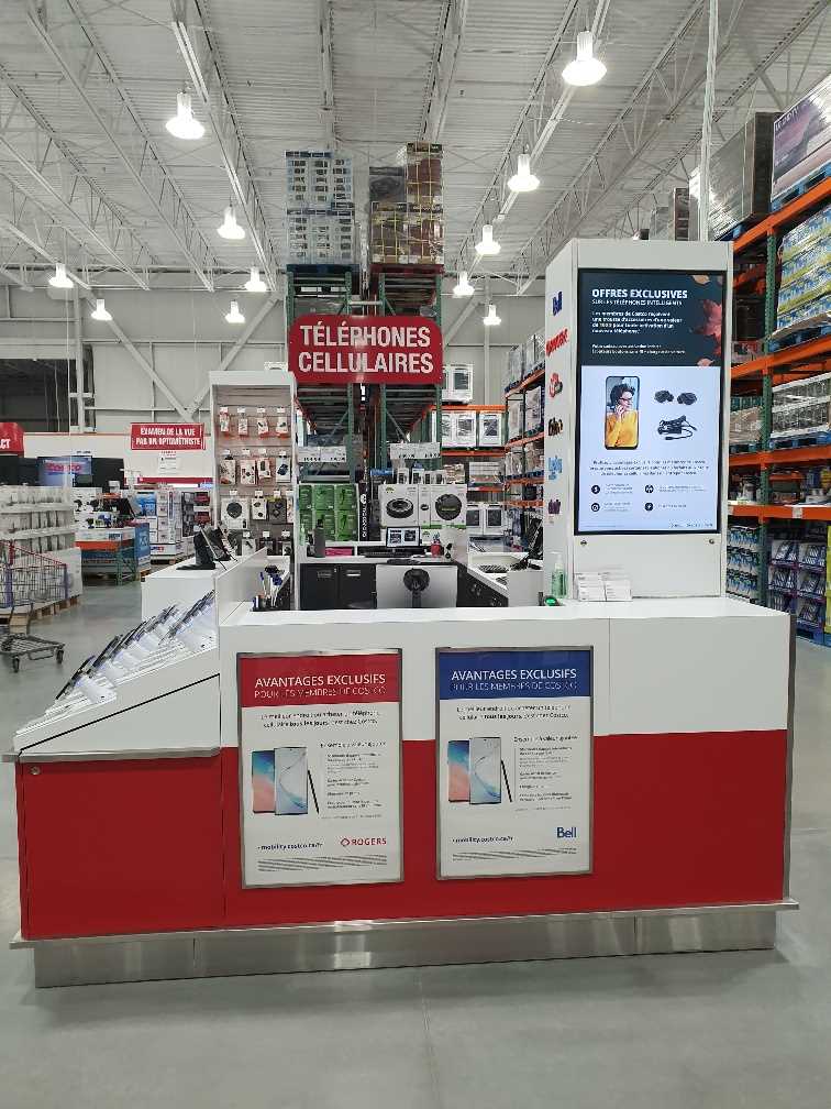 SANS-FIL etc. | Kiosque sans fil de Costco, 1000 Boulevard des Promenades, Saint-Bruno-de-Montarville, QC J3V 6J6, Canada | Phone: (450) 656-7864