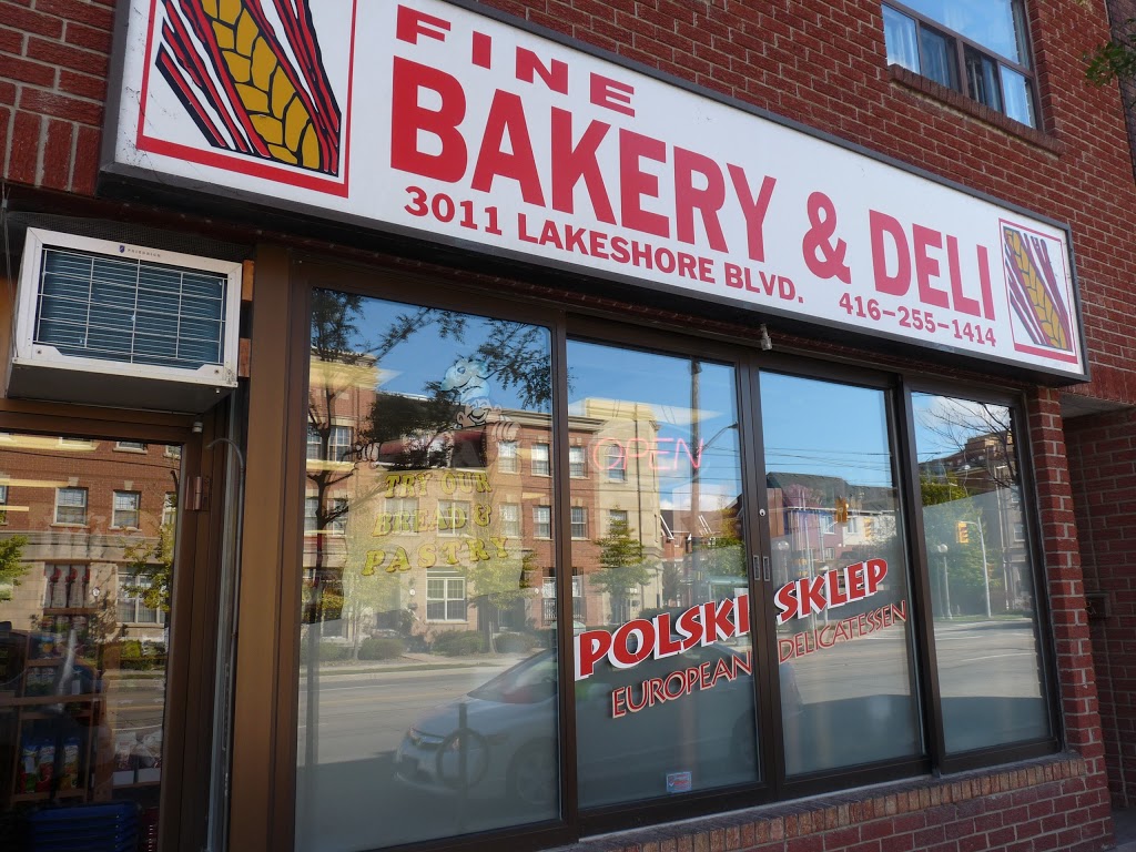 Fine Bakery & Deli | 3011 Lake Shore Blvd W, Etobicoke, ON M8V 1K2, Canada | Phone: (416) 255-1414