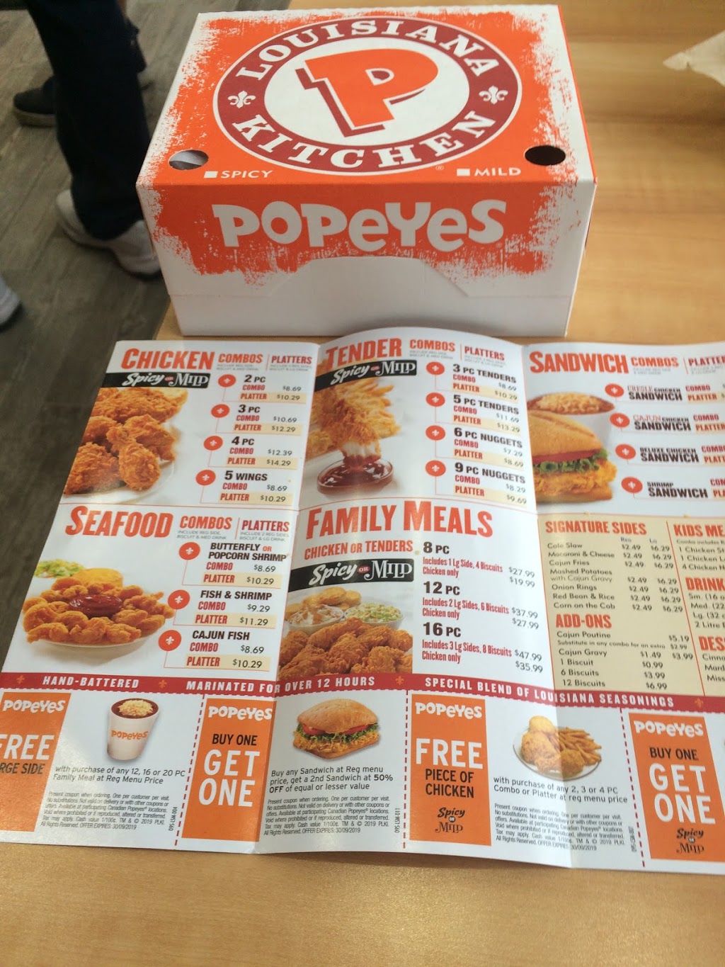 Popeyes Chicken West kelowna | 2127 Louie Dr unit 110, Westbank, BC V4T 1R1, Canada | Phone: (778) 754-7020