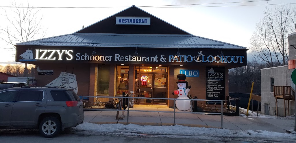 Izzys Schooners Restaurant & Patio Lookout | 35 Robinson St, Port Burwell, ON N0J 1T0, Canada | Phone: (519) 874-4363