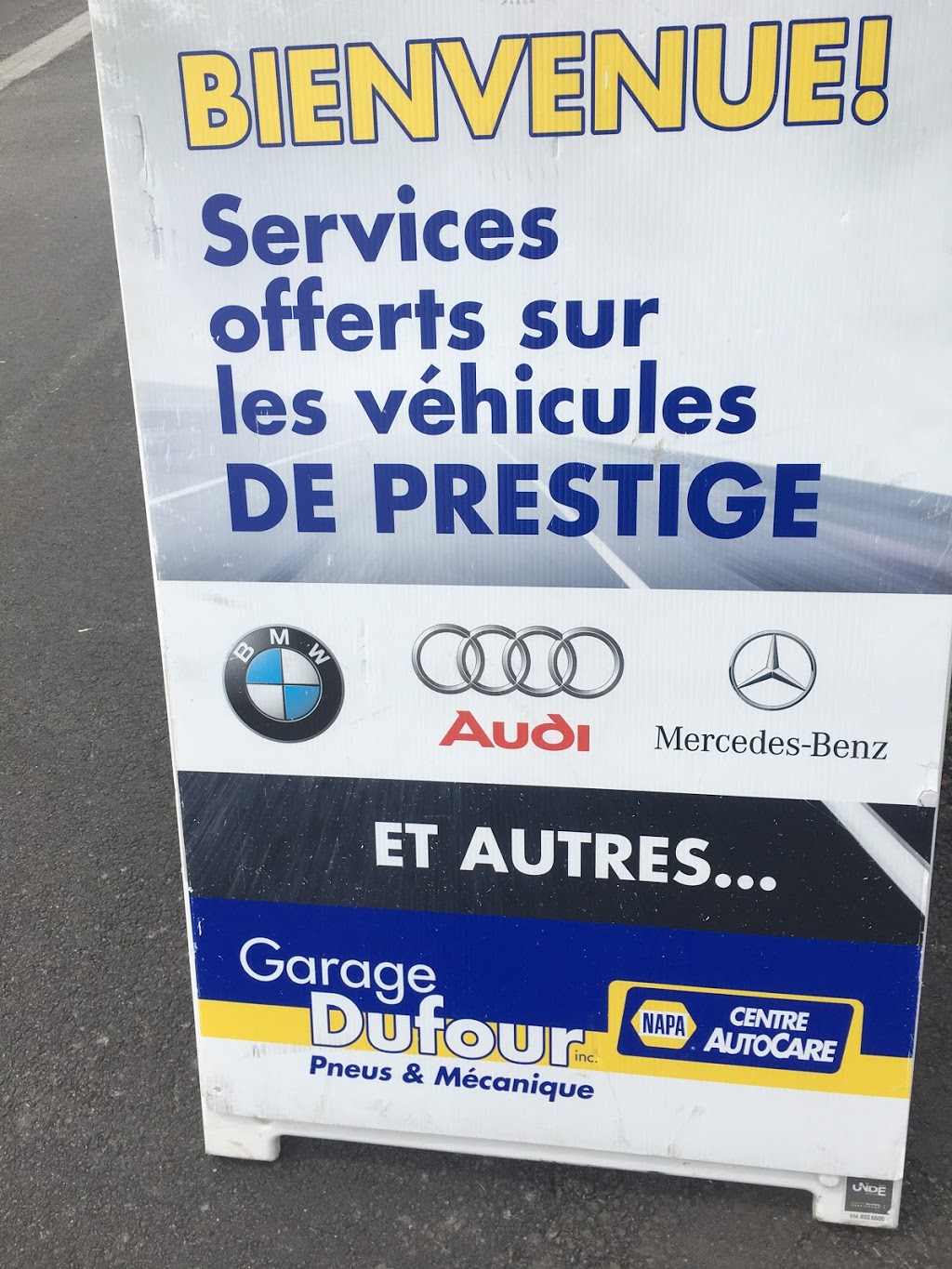 Garage M. Dufour | 995 Rue Notre-Dame, Repentigny, QC J5Y 1C9, Canada | Phone: (450) 582-5582