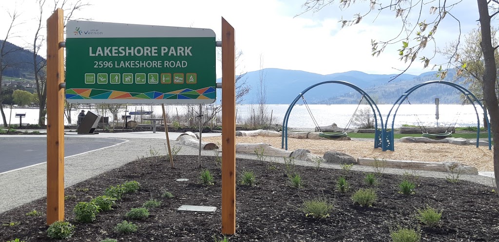 Lakeshore Park & Beach | 2596 Lakeshore Rd, Vernon, BC V1H 1N1, Canada | Phone: (250) 545-6035