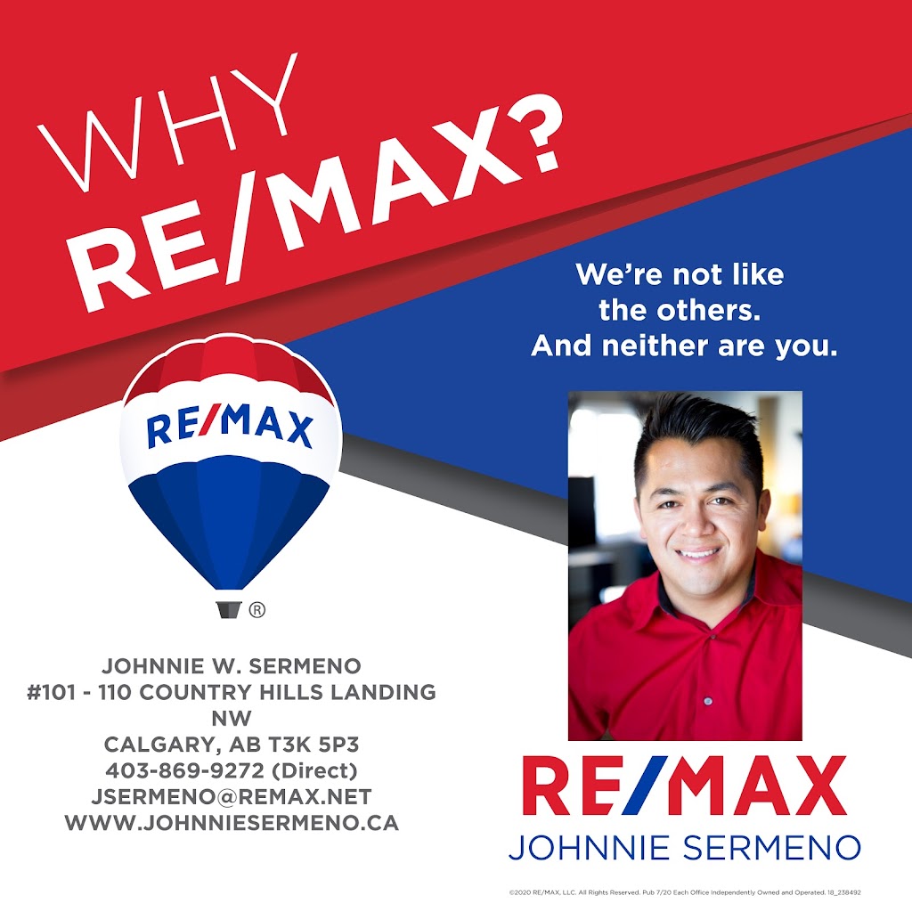 Johnnie W. Sermeno | 110 Country Hills Landing NW, Calgary, AB T3K 5P3, Canada | Phone: (403) 869-9272