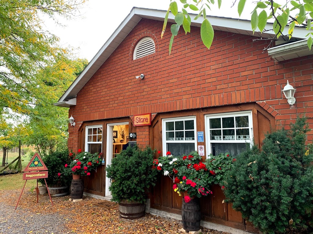 Frogpond Farm Organic Winery | 1385 Larkin Rd, Niagara-on-the-Lake, ON L0S 1J0, Canada | Phone: (905) 468-1079