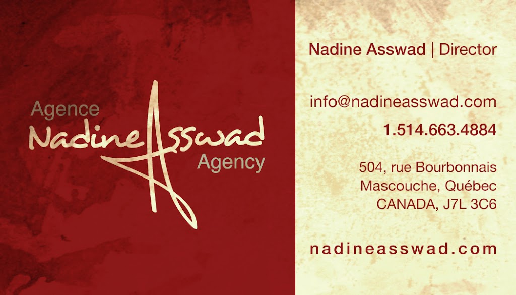 Agence Nadine Asswad | 504 Rue Bourbonnais, Mascouche, QC J7L 3C6, Canada | Phone: (514) 663-4884