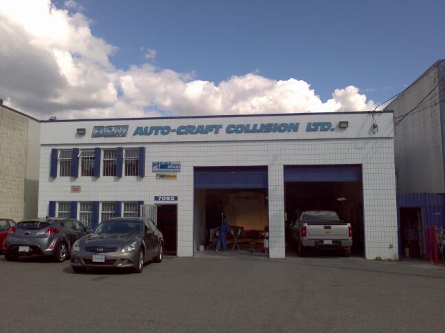 B & M Auto-Craft Collision Ltd | 7092 Curragh Ave, Burnaby, BC V5J 4V9, Canada | Phone: (604) 432-6768