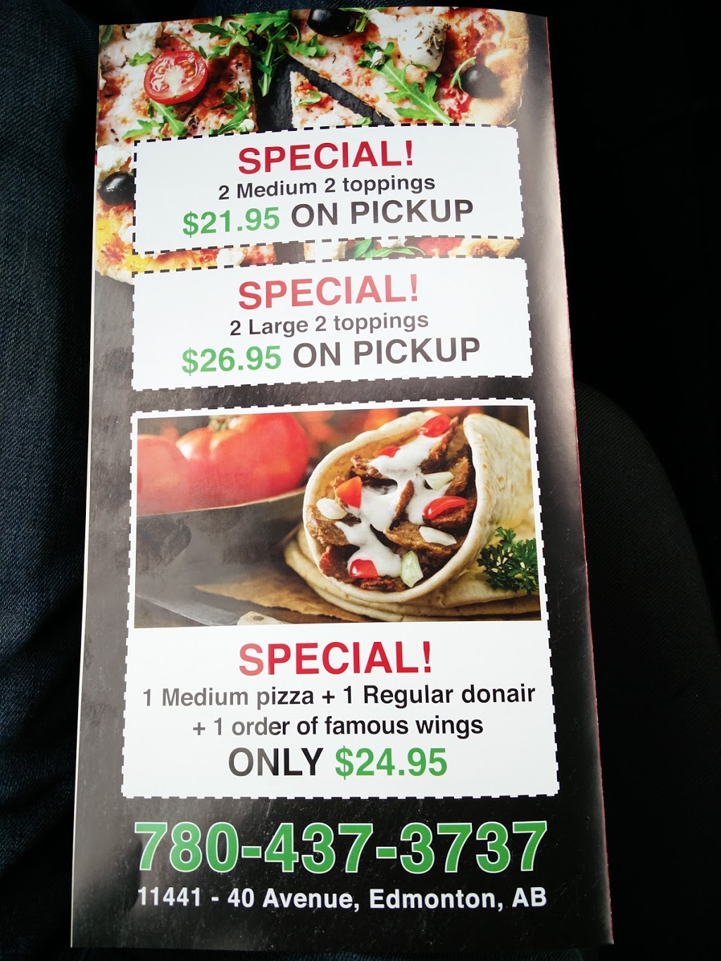 Grandma Pizza & Donair | 11441 40 Ave NW, Edmonton, AB T6J 0R4, Canada | Phone: (780) 437-3737