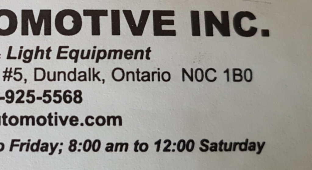 McBride Automotive | Southgate, ON N0M, Southgate, ON N0C, Canada | Phone: (519) 925-5568
