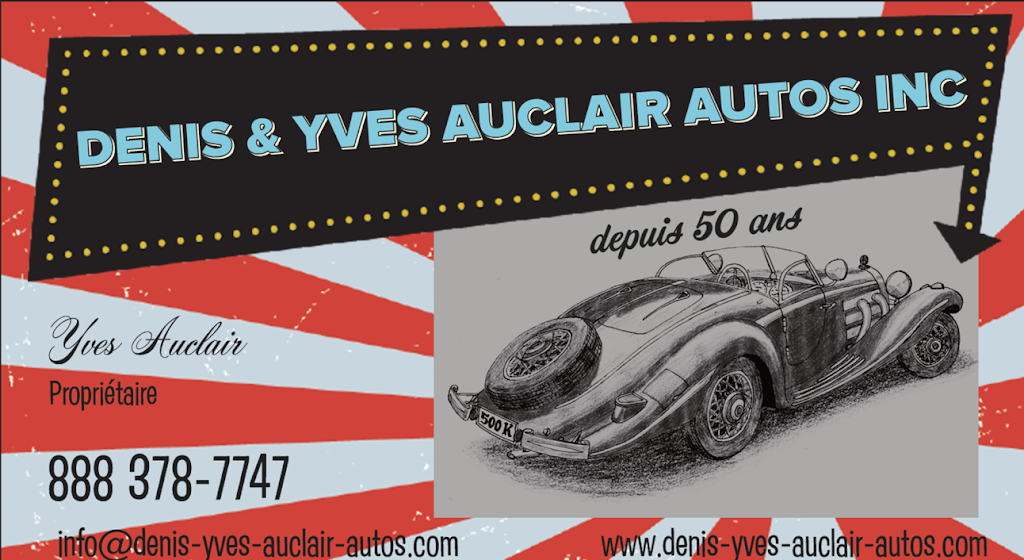 Denis et Yves Auclair Autos Inc | 505 Rue Dufferin, Granby, QC J2G 9G3, Canada | Phone: (450) 378-7747