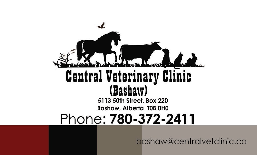 Central Veterinary Clinic (Bashaw) | 5113 50 St, Bashaw, AB T0B 0H0, Canada | Phone: (780) 372-2411