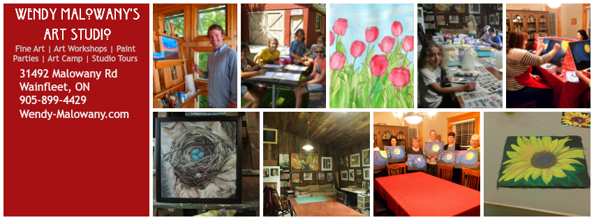 Wendy Malowany Art Studio | 31492 Malowany Rd, Wainfleet, ON L0S 1V0, Canada | Phone: (905) 899-4429