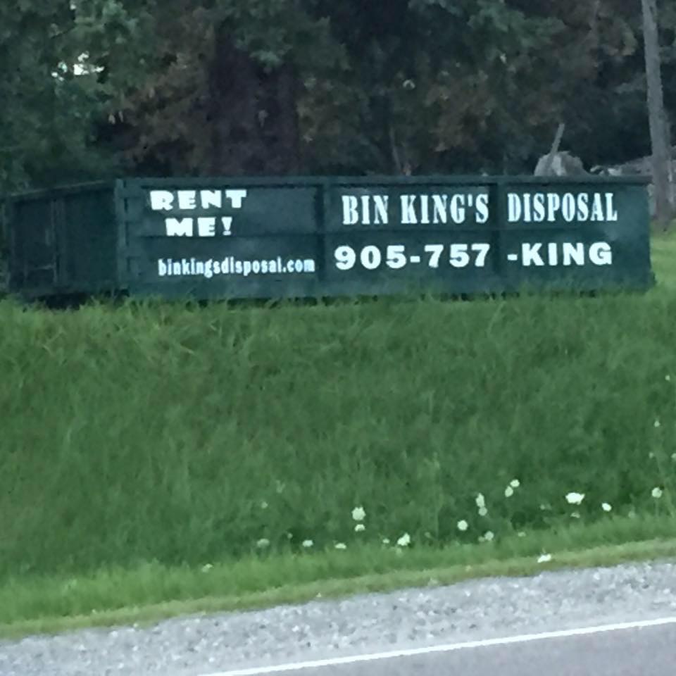 Bin Kings Disposal & Bin Rentals | 10134 ON-9, Palgrave, ON L0N 1P0, Canada | Phone: (905) 757-5464