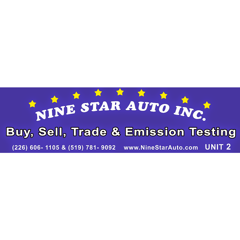 Nine Star Auto | 841 Sawmill Rd #1, Bloomingdale, ON N0B 1K0, Canada | Phone: (519) 570-9090