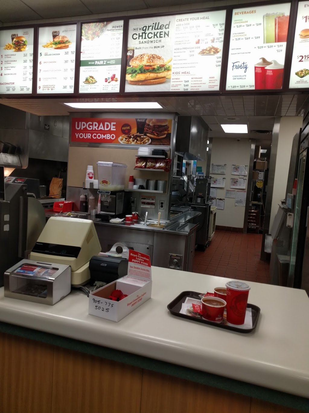 Wendys | 32 Bridge St, Bradford, ON L3Z 3H2, Canada | Phone: (905) 775-8887