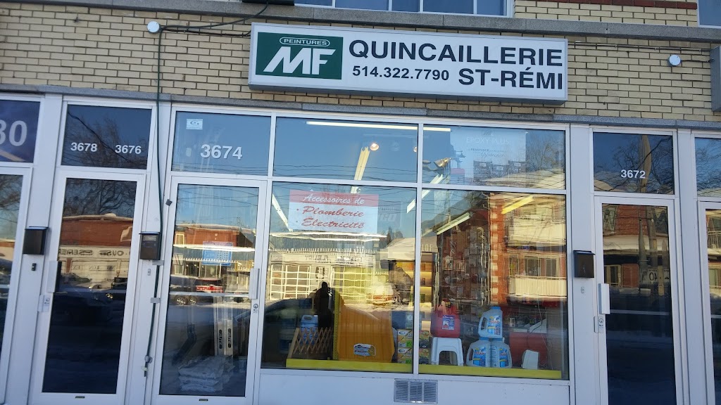 Quincaillerie St-Remi | 3674 Rue Fleury E, Montréal-Nord, QC H1H 2S6, Canada | Phone: (514) 322-7790