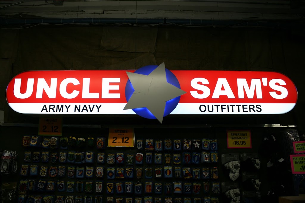 Uncle Sams Army Surplus Outlet | 1503 Seneca Street Corner, Seneca and, Bailey Ave of, Buffalo, NY 14210, USA | Phone: (716) 783-7667