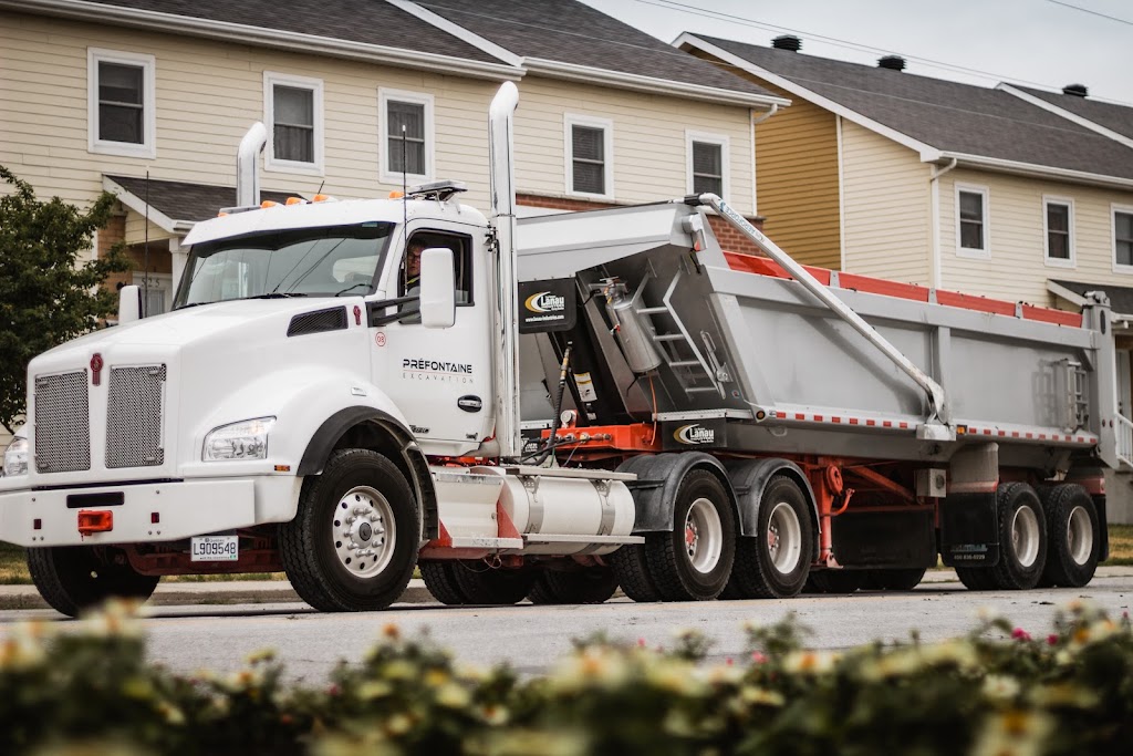 Excavation Préfontaine | 2628 Rue Bernard-Pilon Local G7, Saint-Mathieu-de-Beloeil, QC J3G 4S5, Canada | Phone: (514) 915-3735