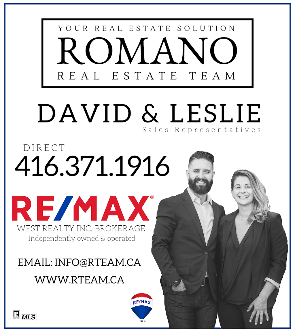 Romano Real Estate Team RE/MAX West Realty Inc. | 10473 Islington Ave, Vaughan, ON L0J 1C0, Canada | Phone: (416) 371-1916