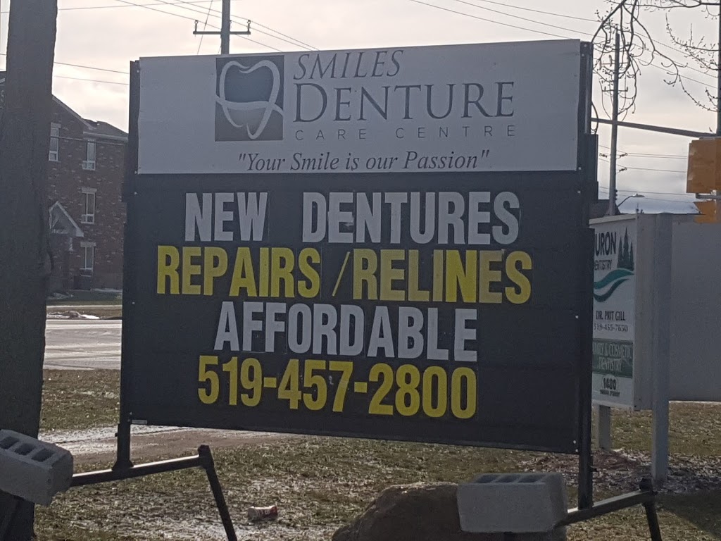 Smiles Denture Care Centre | 1480 Huron Street, Lower Level, London, ON N5V 2E5, Canada | Phone: (519) 457-2800